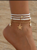 Bracelet de cheville chic et élégant